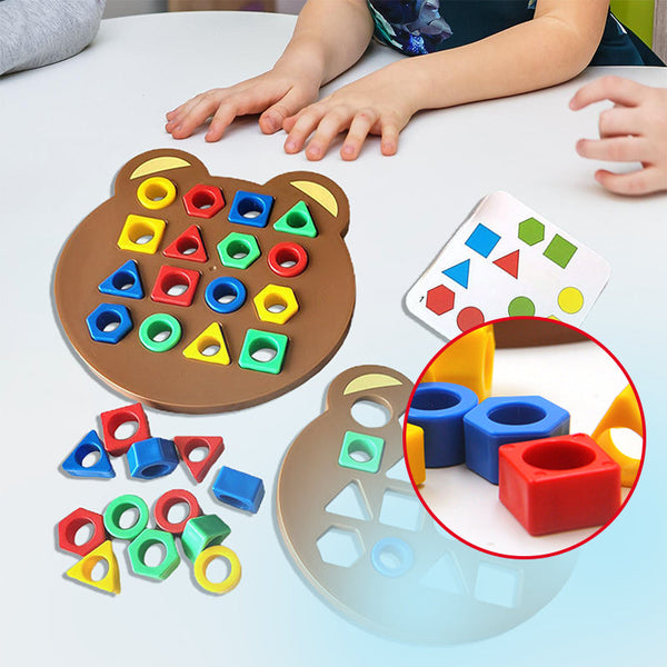 Bildungspuzzle mit Formen für Kinder – Kreatives & Lehrreiches Spielzeug | Playwise Constructa