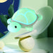 Schildkröte Nachtlicht Silikon aufladbar – Tippbedienung, 7 Farben, 30-Min-Timer | LED Bettlampe