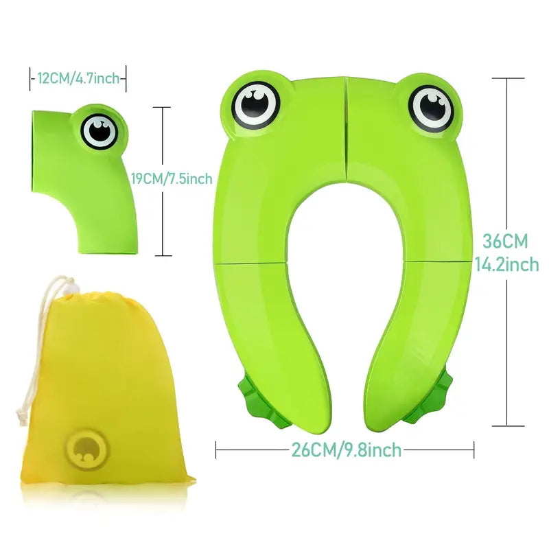 Klappbarer Toilettensitz für Kleinkinder – Kompakt, Rutschfest & Hygienisch | TidyTots