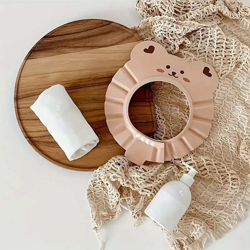 AquaGuard Baby Badehaube – Verstellbare, Wasserdichte Badehaube für Babys und Kleinkinder