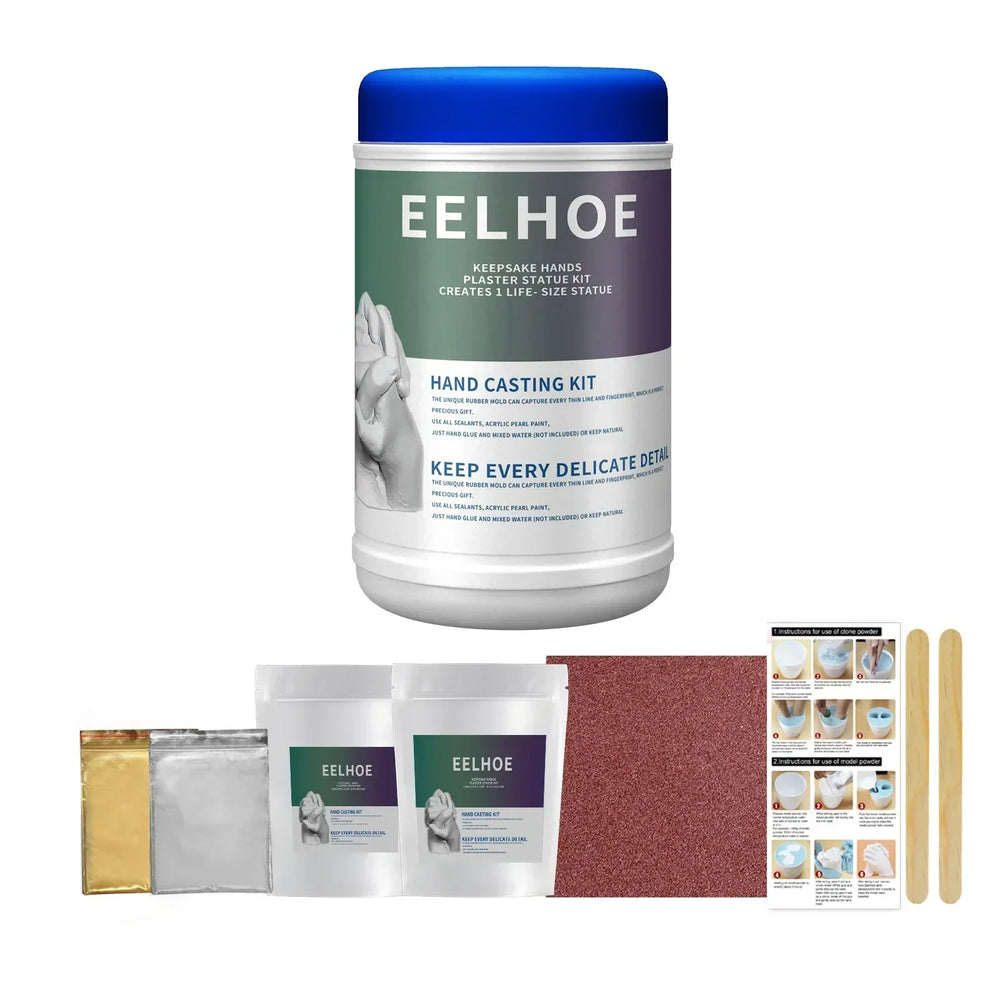 Ewige Erinnerungen schaffen mit einem 3D Baby-Handabdruck-Gießset