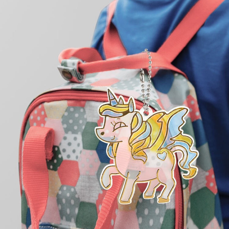 Kristall-Bastelset für Kinder – Gestalte Deine Eigenen Glitzer-Anhänger ab 3 Jahren