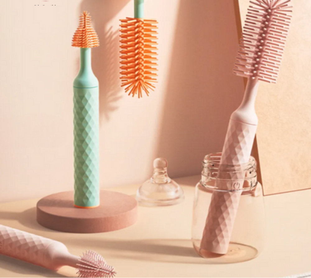 CleanEase Elektrische Flaschenbürste – Superschnelles & Hygienisches Reinigen von Flaschen!