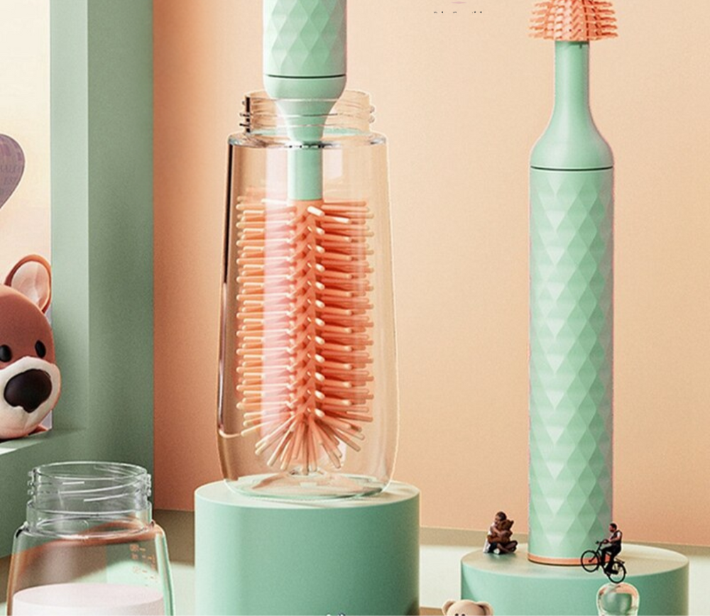 CleanEase Elektrische Flaschenbürste – Superschnelles & Hygienisches Reinigen von Flaschen!