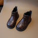Kinderstiefel mit Reißverschluss – gepolsterte Innensohle, flexible Gummisohle | Stiefeletten
