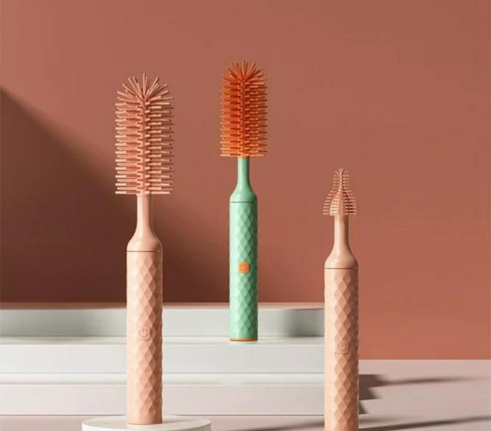 CleanEase Elektrische Flaschenbürste – Superschnelles & Hygienisches Reinigen von Flaschen!