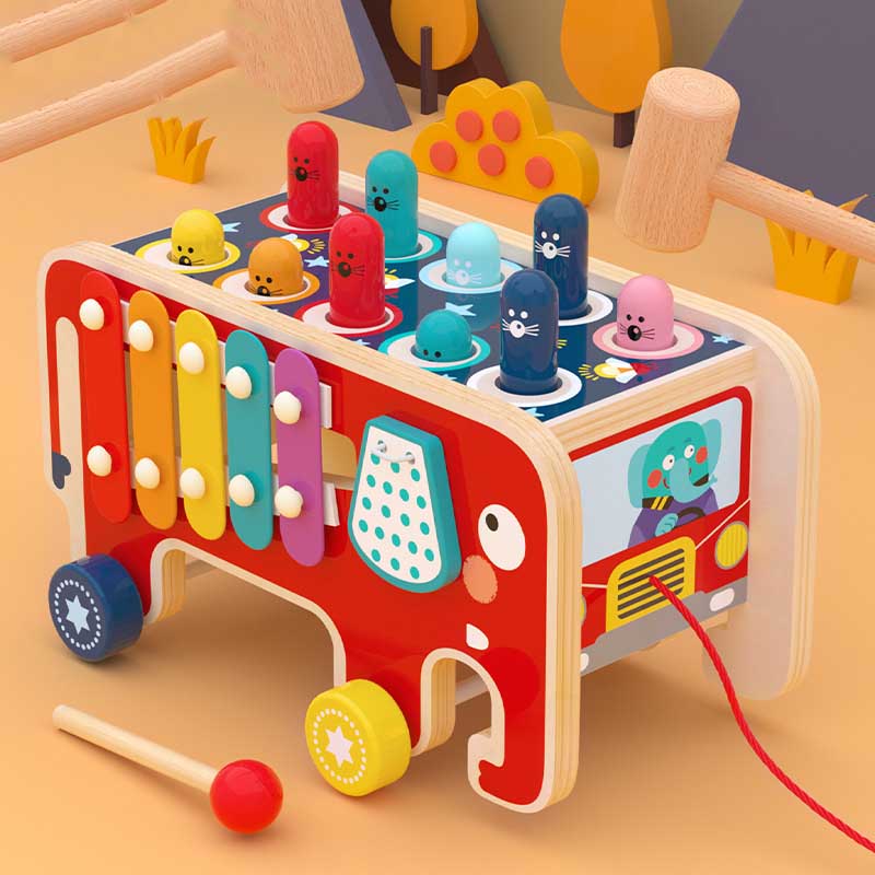 Holz-Musikspielzeug für Kleinkinder | MelodyBeat – Rhythmus & Motorik fördern