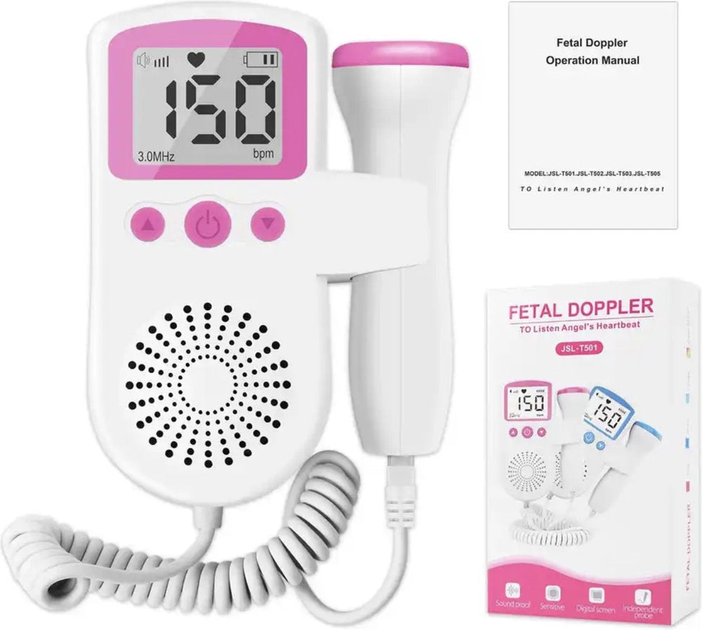 Baby-Doppler für zu Hause | Lausche dem Herzschlag deines ungeborenen Babys – Sicher & Zuverlässig