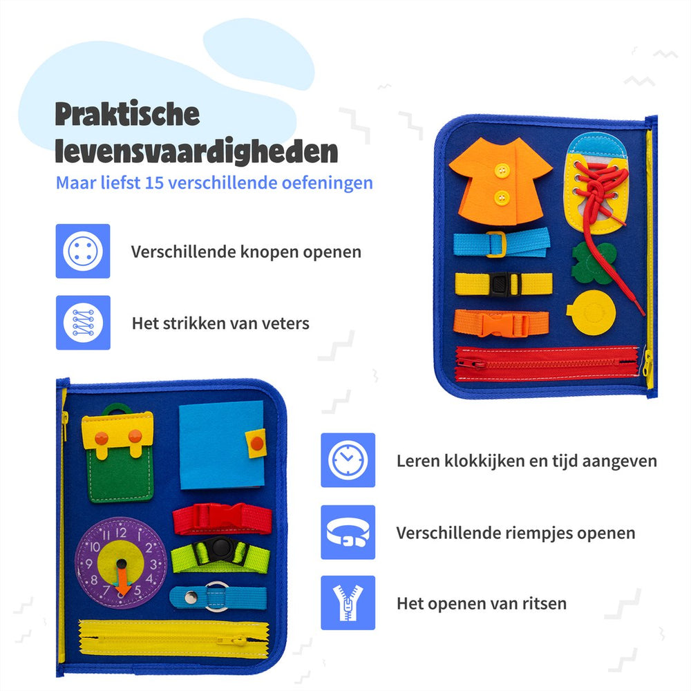 Lernbuch für Kleinkinder – Spielerisch Motorik & Fähigkeiten Entwickeln
