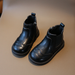Kinderstiefel mit Reißverschluss – gepolsterte Innensohle, flexible Gummisohle | Stiefeletten