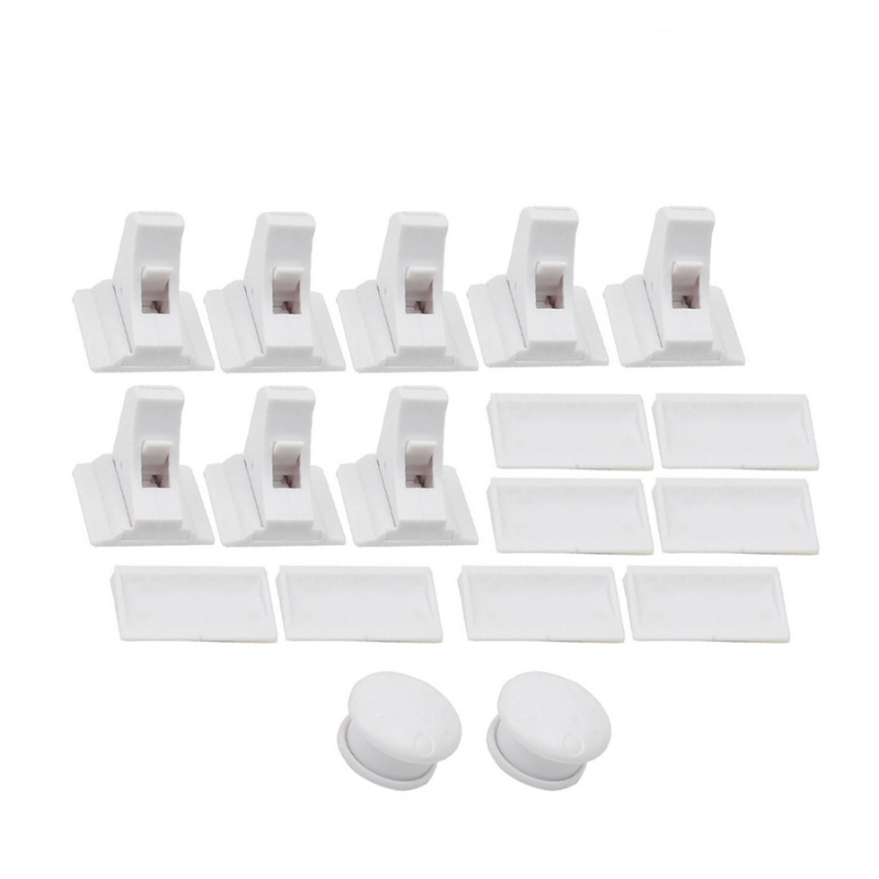 Unsichtbares Kindersicherungsschloss für Schränke & Schubladen – Ohne Bohren, Starker Magnet | SafeSpace Click