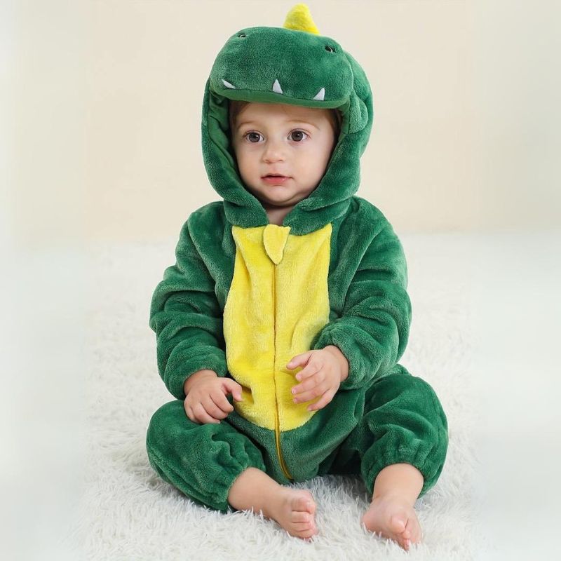 KleinWild Baby Kleinkind Jumpsuit im Tierdesign – Weich, Sicher & Perfektes Geschenk