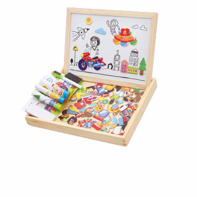 Magnetisches Zeichenbrett für Kinder – Kreatives Spielbrett mit Formen