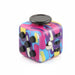 Fidget Cube mit 6 taktilen Seiten – leise Klickknöpfe, Stahlkugel, Taschenformat | Handspielzeug