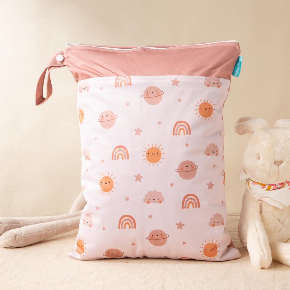 Wiederverwendbare Wasserdichte Windeltasche – Ideal für Unterwegs & Zuhause (Waschbar & Geruchsneutral)