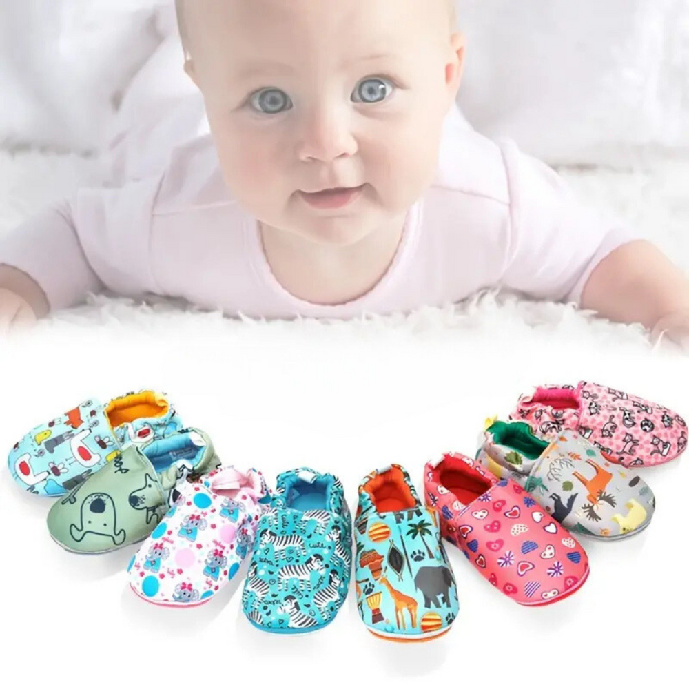 Baby Slipper-Schuhe mit Antirutschsohle | Leicht & Atmungsaktiv für sicheres Laufen