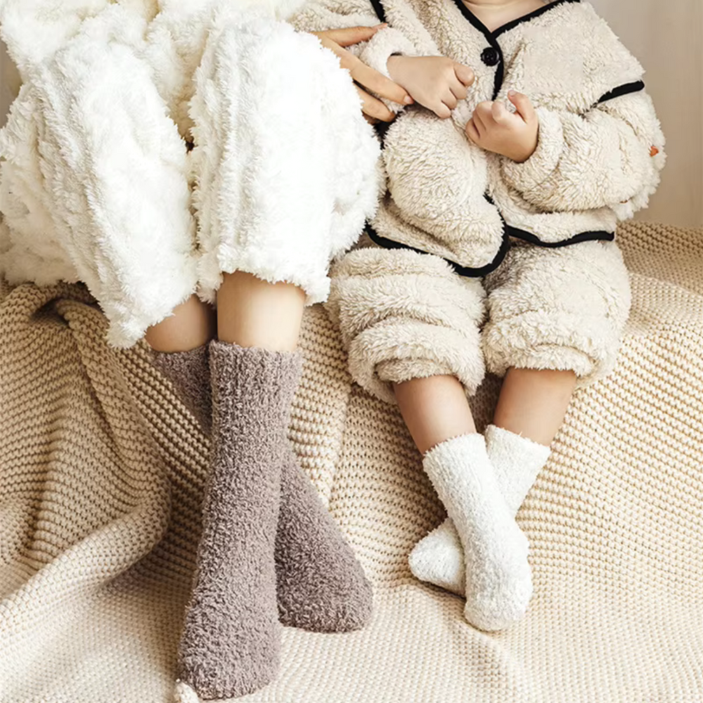 Warme Baby-Socken Fleece | CozySteps Socken für Babys | Weiche Winter Socken Kinder