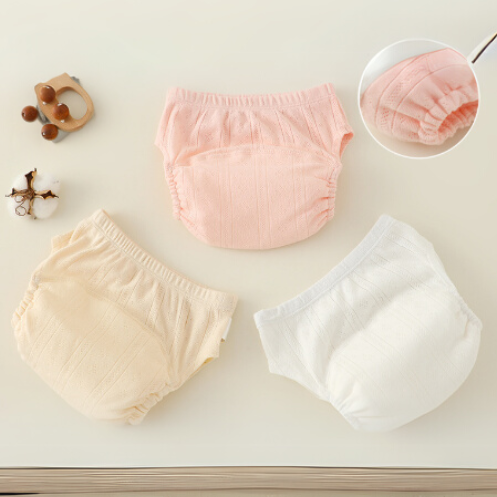 Waschbare Töpfchen Trainingshöschen Baby Kleinkind – 3er-Set Bequeme Trainingsunterhosen