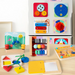 Magnetisches Busy Board Montessori aus Holz – 12 Aktivitäten zur Wahl, kompakt | Aktivitätsbrett