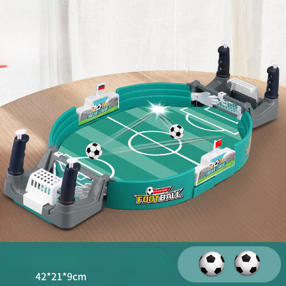 Mini Tischfußballspiel für Kinder & Erwachsene – Kompakt, Langlebig & Ideal für 2 Spieler