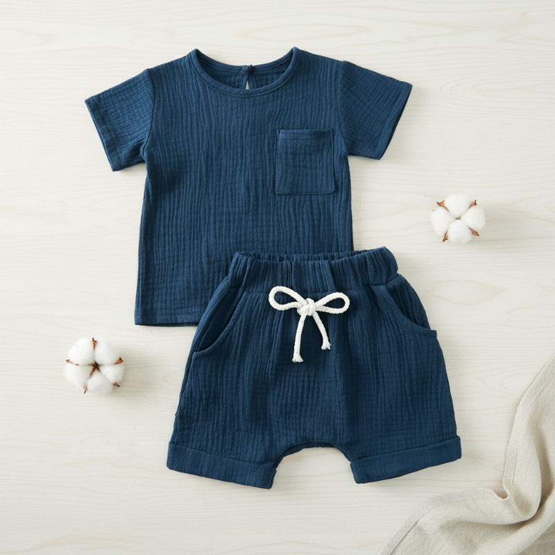 Baby Sommer Outfit – Luftiges 2-Teiliges Kleidungsset | 3 Mon. – 3 J.