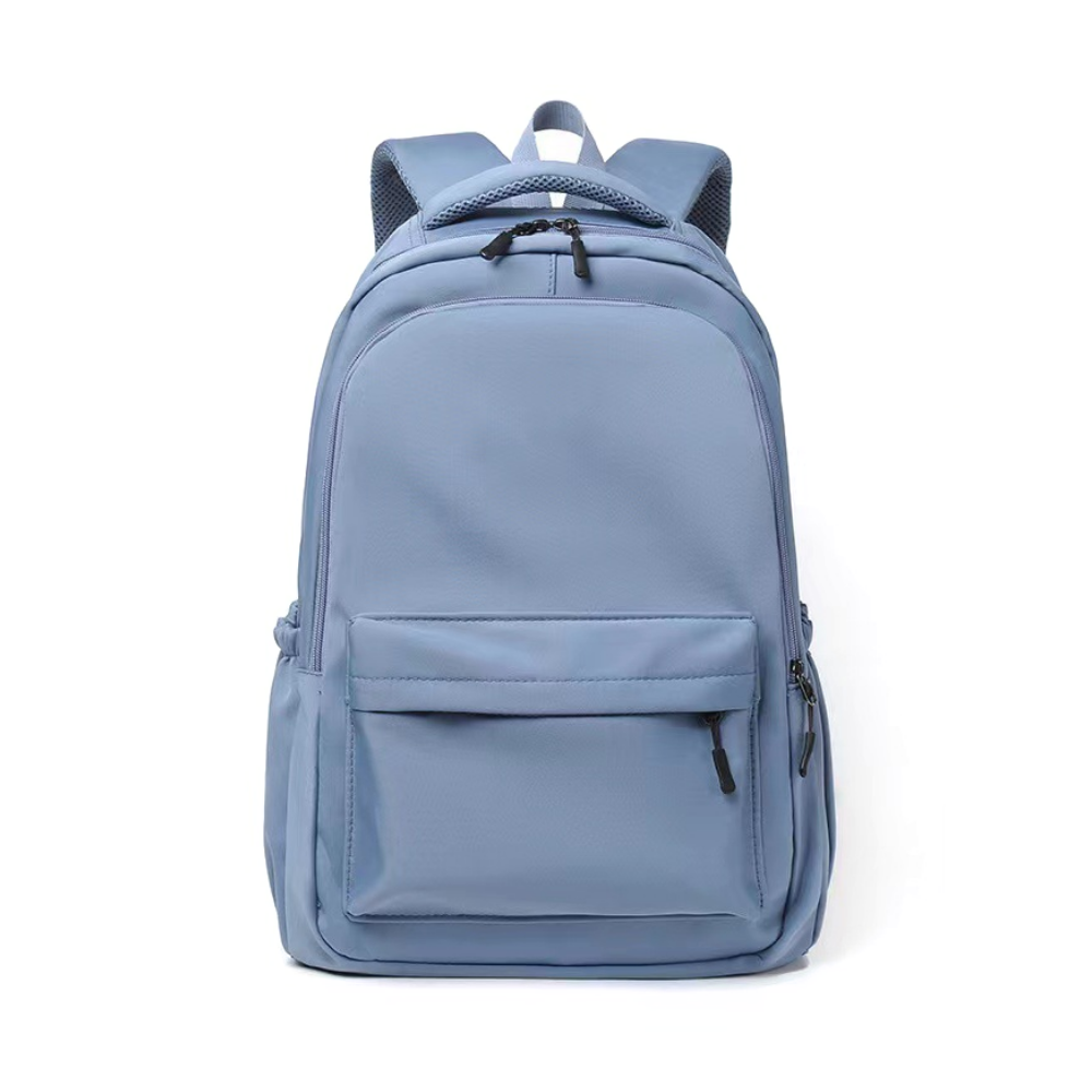 Laptop-Rucksack für Schüler mit Vorder- und Seitentaschen – Nylon, leichtgewichtig | Schultasche