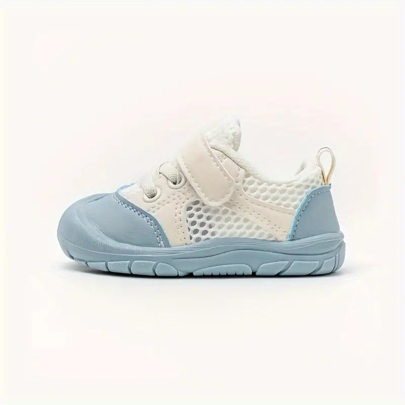 Kindersneaker mit flexibler Sohle – atmungsaktiv, rutschfest, Klettverschluss | Lauflernschuhe