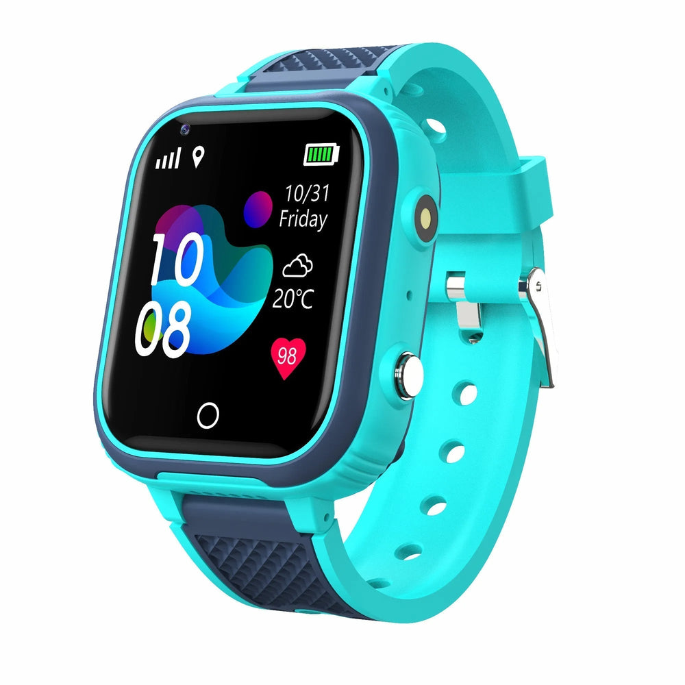 Kinder-Smartwatch mit GPS, Telefonfunktion & Lernspielen – Sicher & Wasserdicht | SafeTime Explorer
