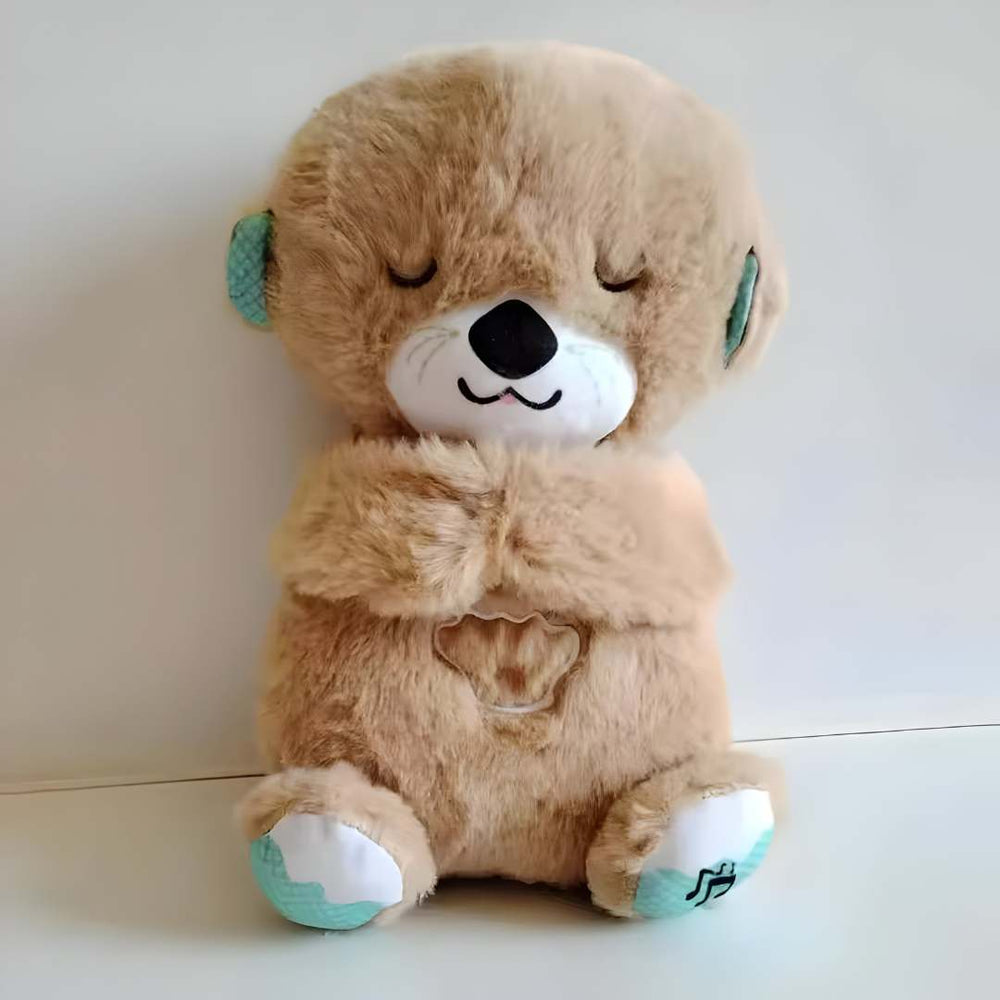 Kuschelige Atmungsbär – Beruhigendes Spielzeug für Babys, Kleinkinder & Kinder bis 8 Jahre