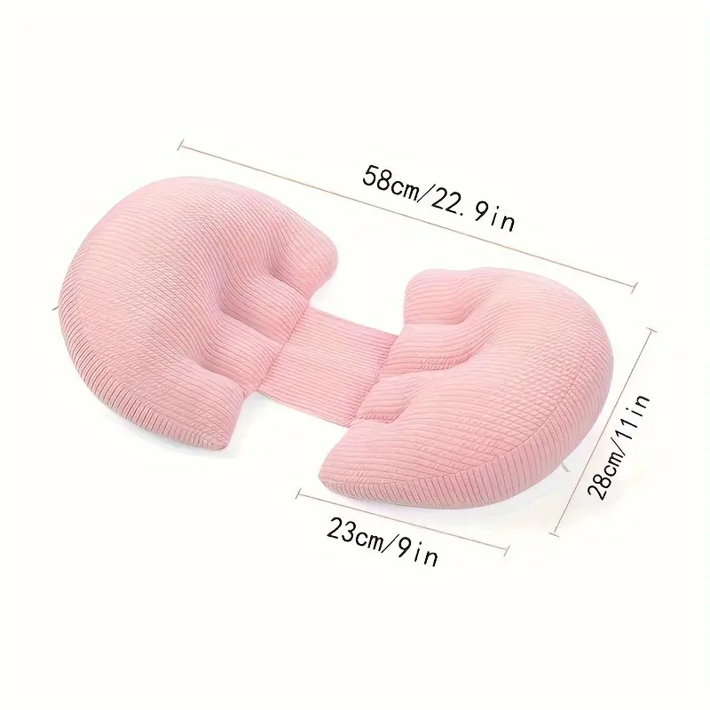 ComfortNest Schwangerschaftskissen – Ergonomisches Kissen für Unterstützung und Komfort während der Schwangerschaft