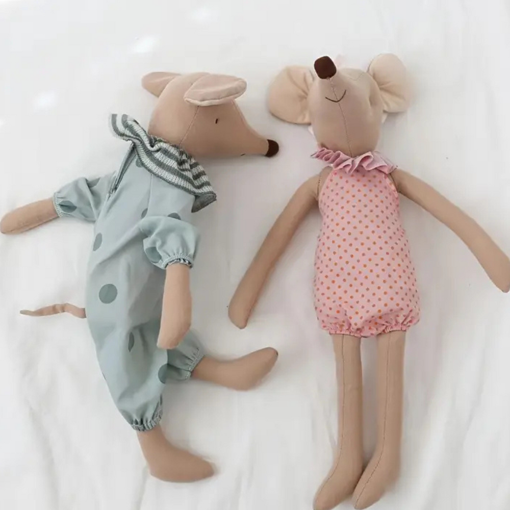 Weiche Babymaus Kuscheltier – Perfektes Geschenk für Babys & Kleinkinder