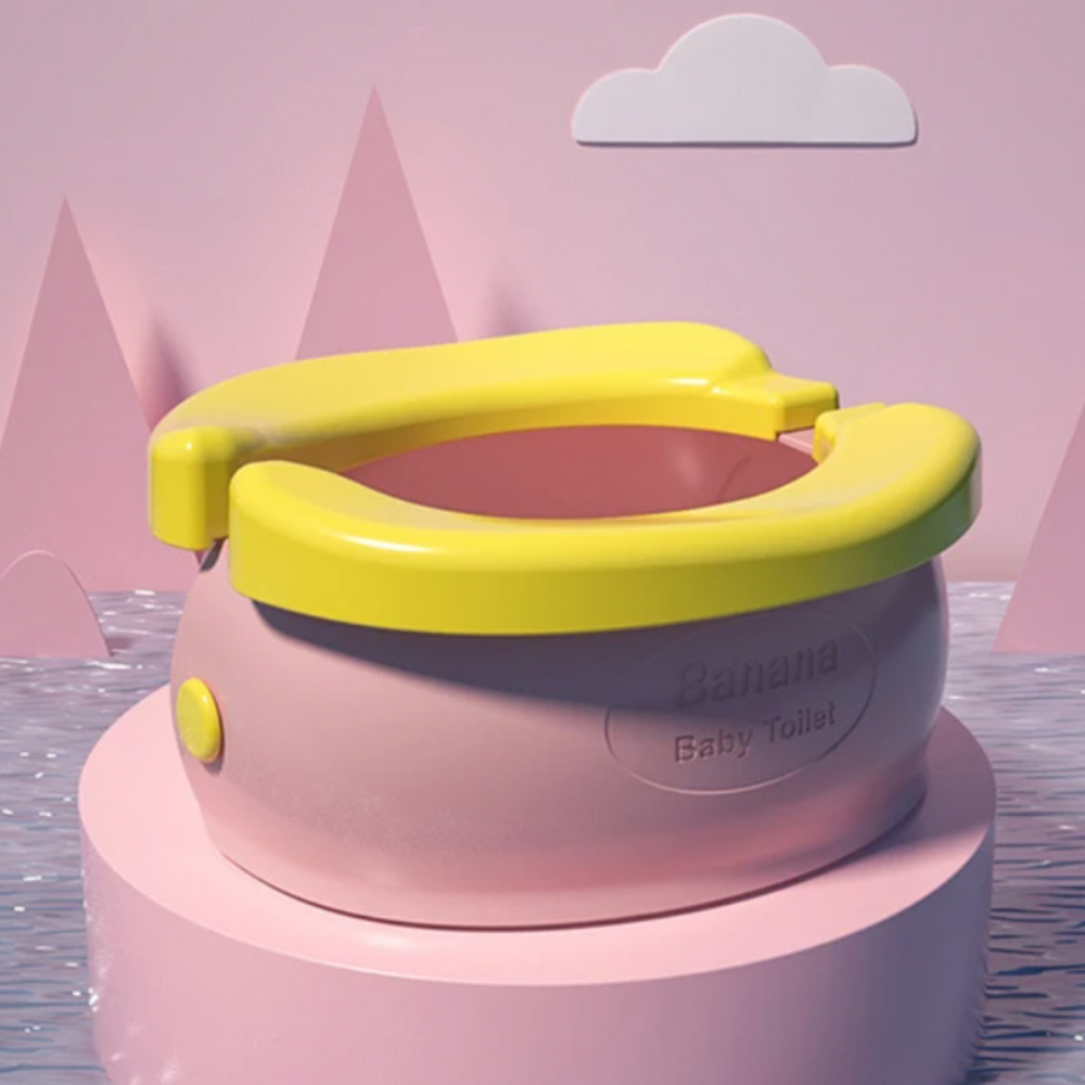 Tragbares Reisetöpfchen für Kleinkinder – Faltbares Töpfchen für unterwegs & Töpfchentraining