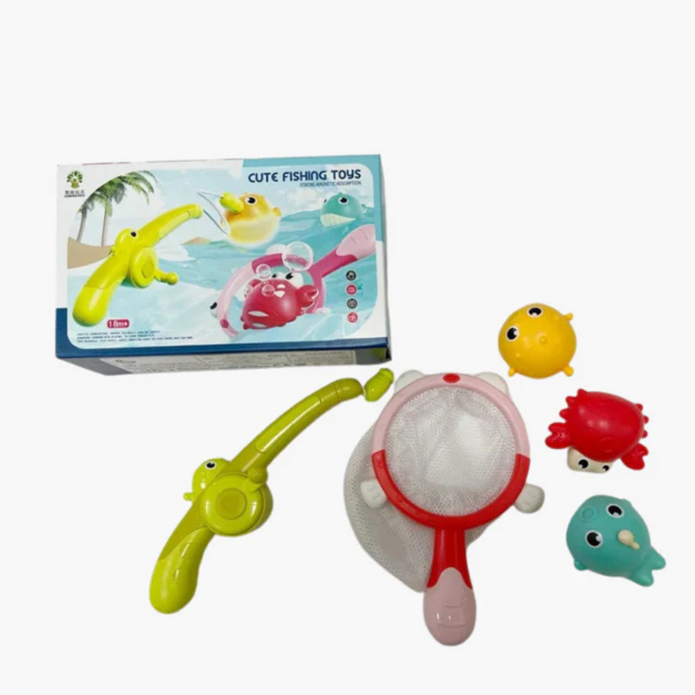 Magnetisches Angel-Badespiel mit Licht | Lustiges & Lehrreiches Badespielzeug für Kleinkinder