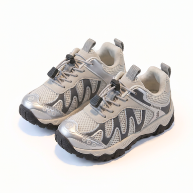 Kindersneaker aus Mesh mit rutschfester Sohle – Gummizug, verstärkte Spitze | Sportschuhe
