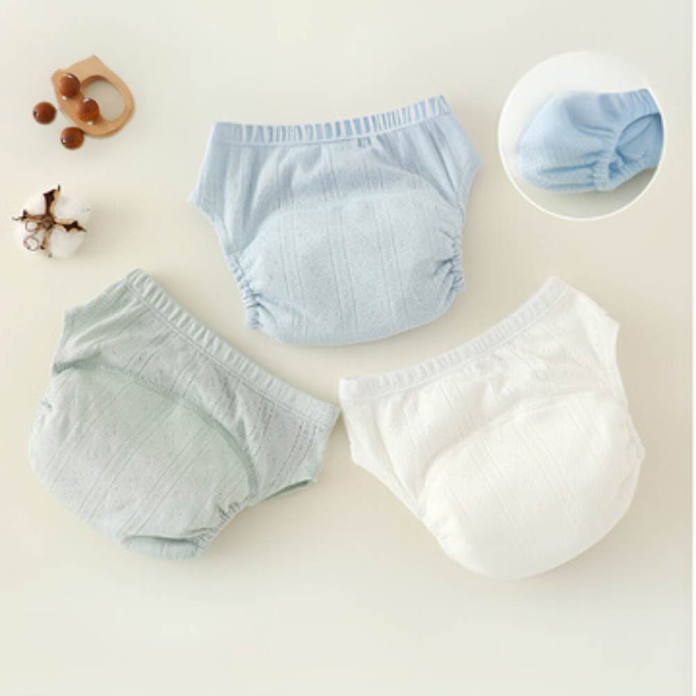 Waschbare Töpfchen Trainingshöschen Baby Kleinkind – 3er-Set Bequeme Trainingsunterhosen