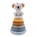 Stapel- und Beißspielzeug Koala mit Würfeln und Ringen – weicher Kunststoff | Babyspielzeug