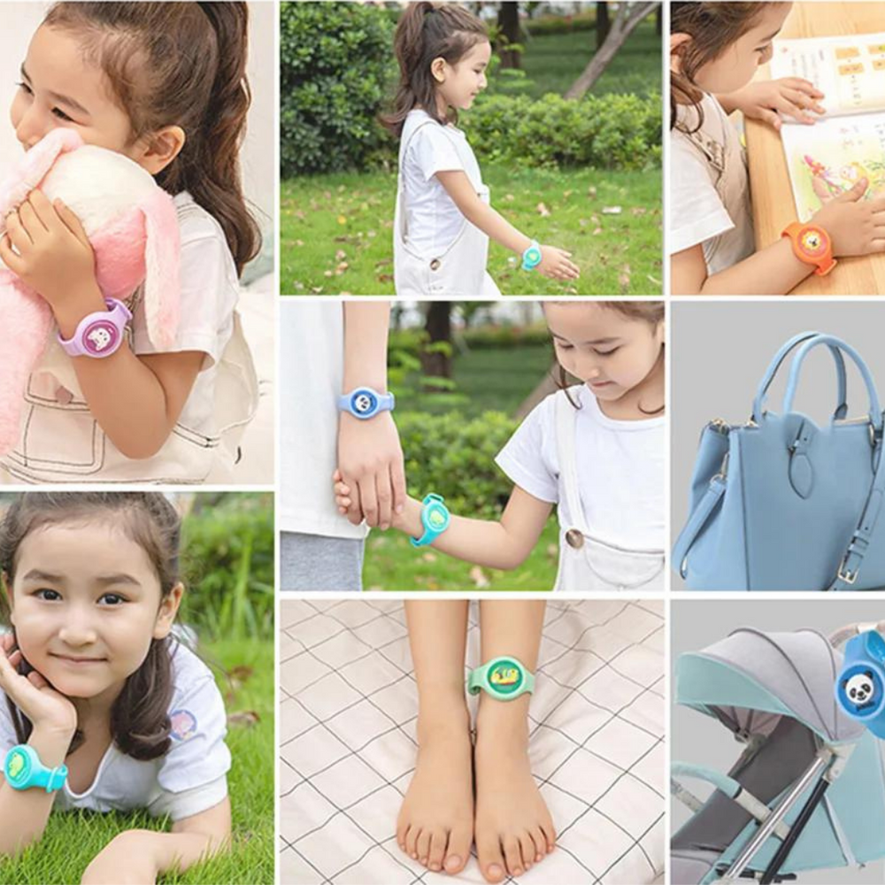 Anti-Mücken-Armband für Kinder – Natürlicher Schutz ohne DEET | BuzzyBuddies von LittleNest