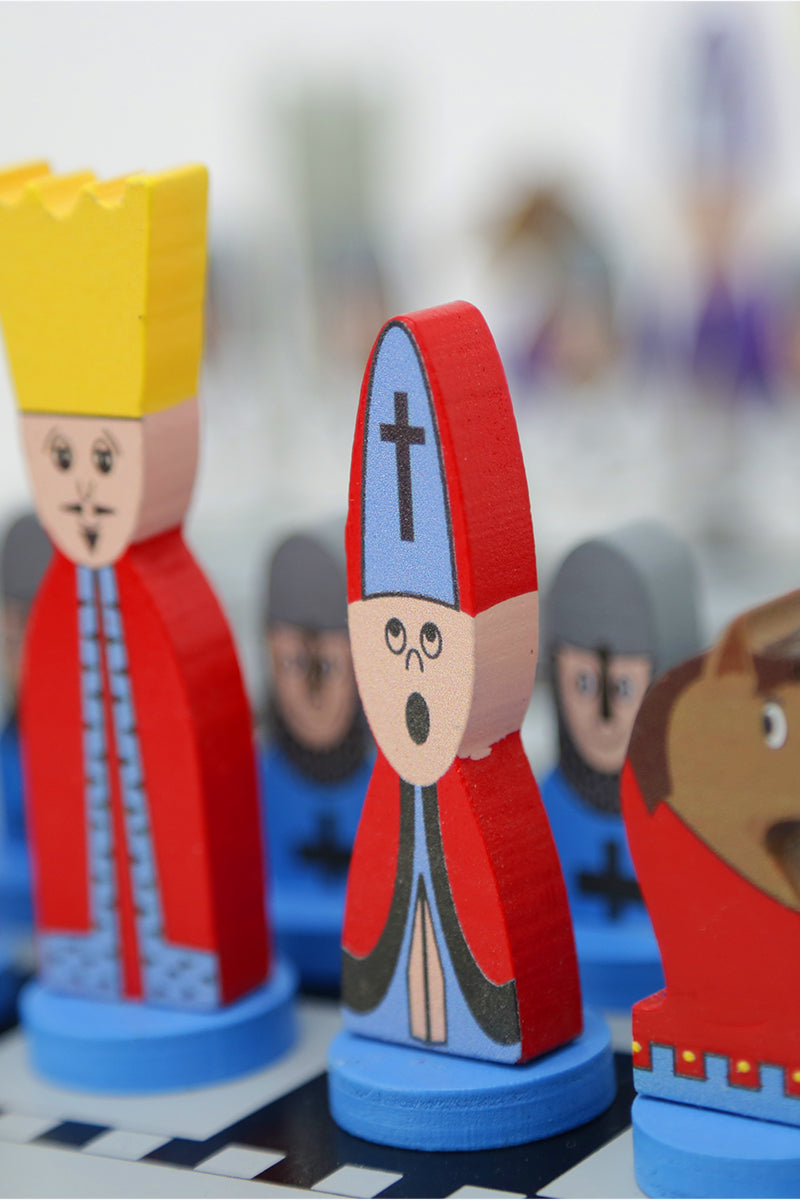 SlimStart Schachspiel für Kinder – Schach lernen und strategisches Denken entwickeln ab 3 Jahren