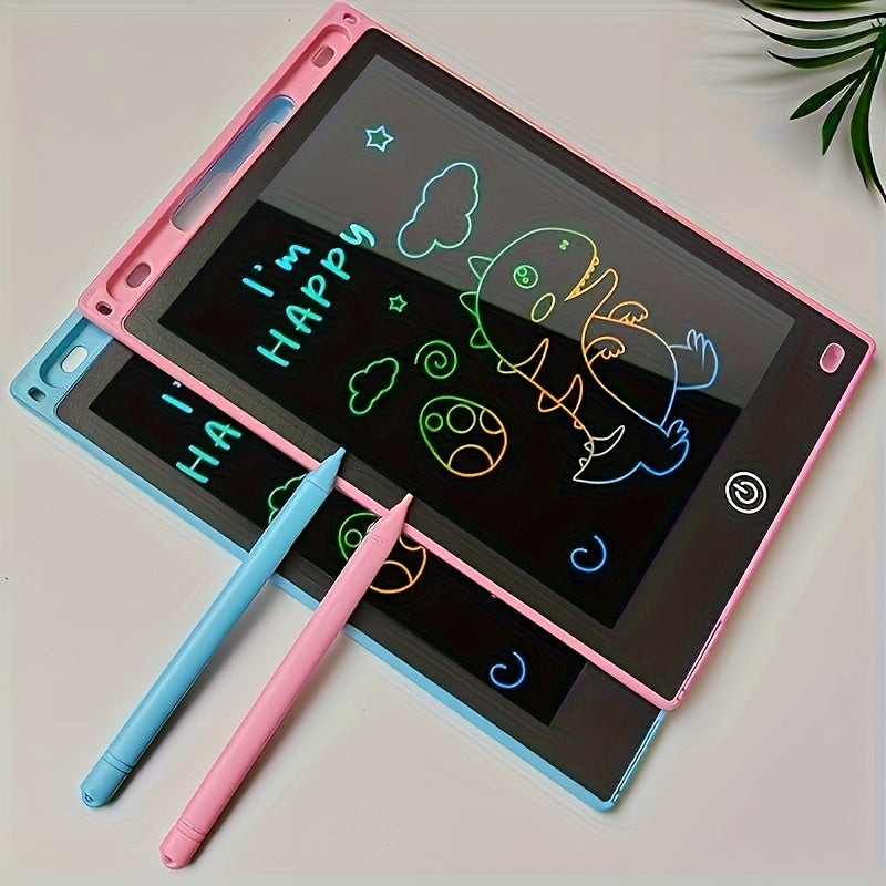 LCD-Zeichentafel für Kinder mit Sperrtaste – löschbar, leicht, batteriebetrieben | Maltafel