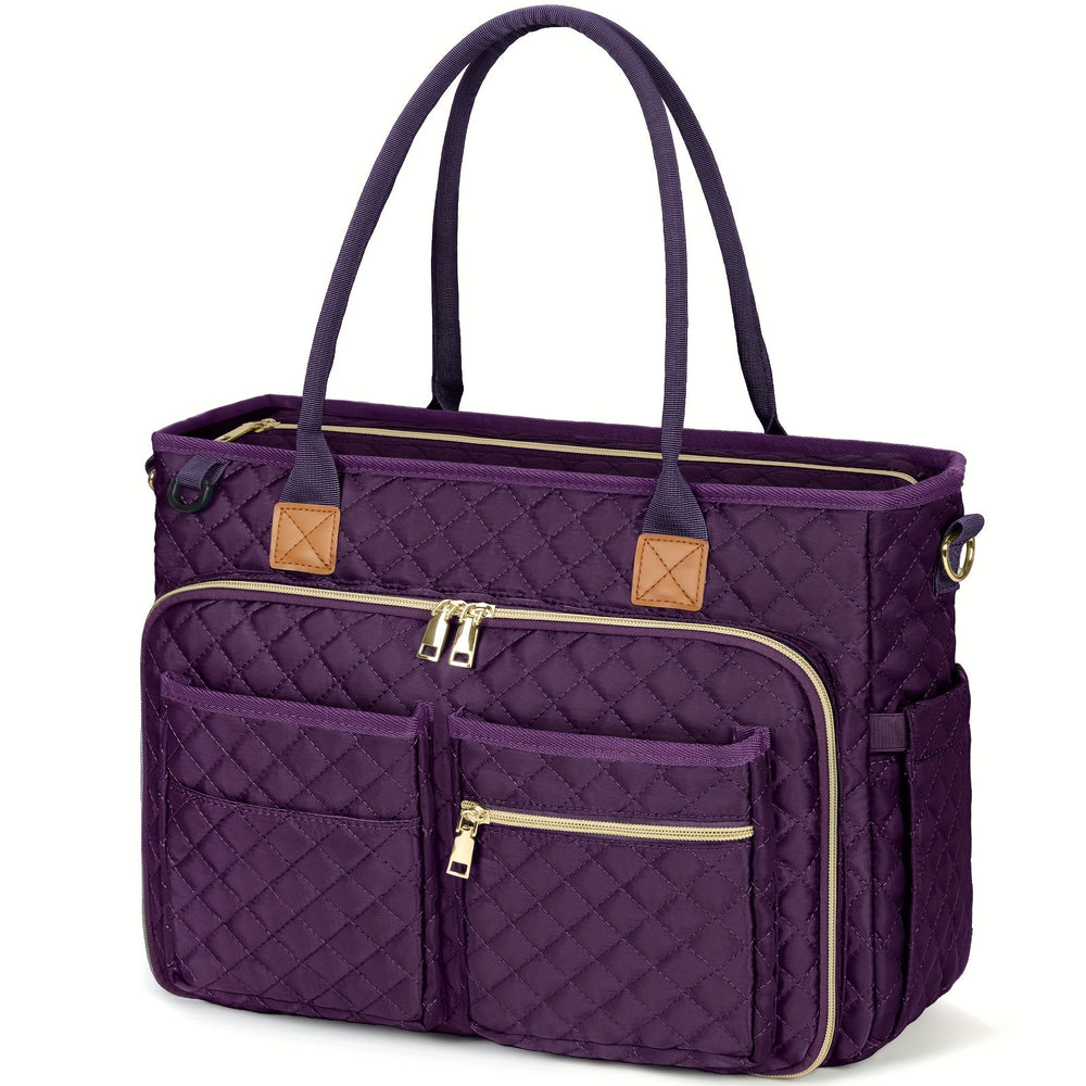 Laptoptasche Damen 15,6 Zoll gepolstert – Schultergurt, Isolierfach, Trolleygurt | Arbeitstasche