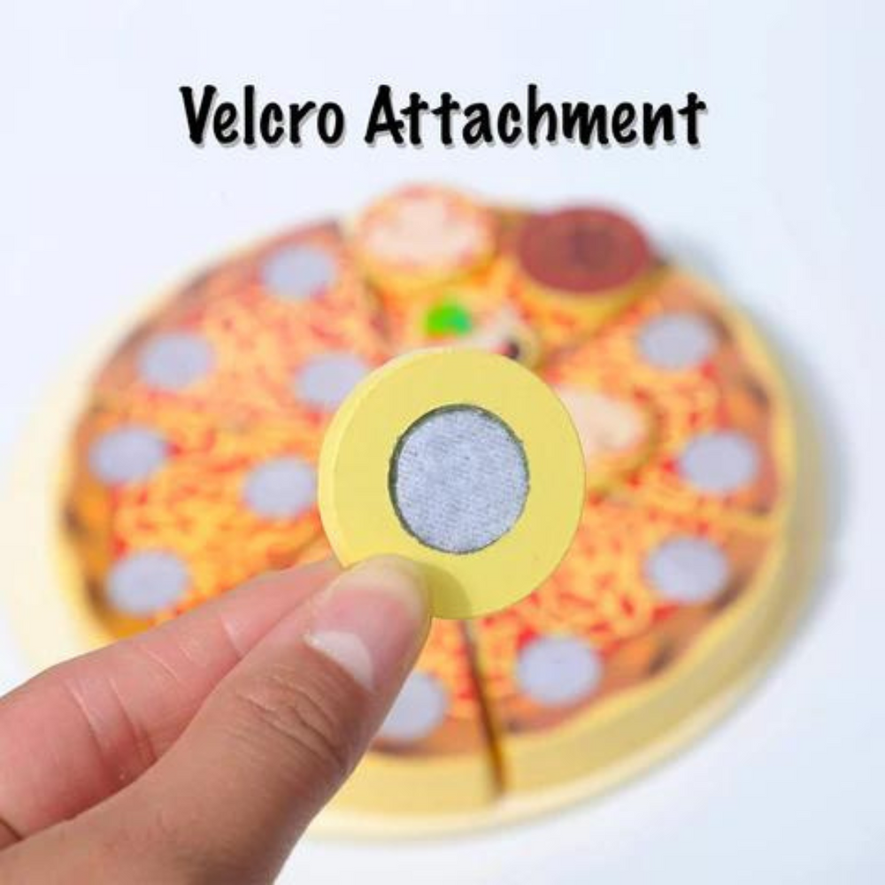 Holz-Pizza-Spielset für Kinder – Pädagogisches Rollenspiel ab 3 Jahren