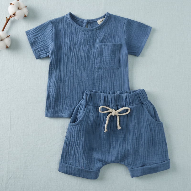 Baby Sommer Outfit – Luftiges 2-Teiliges Kleidungsset | 3 Mon. – 3 J.