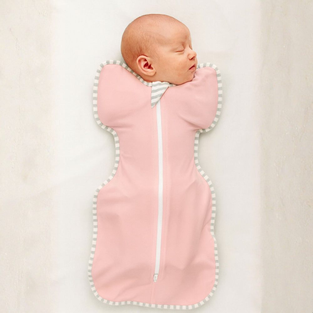 Pucksack mit Arms-up-Position – Zwei-Wege-Reißverschluss, dehnbare Baumwolle | Babyschlafsack