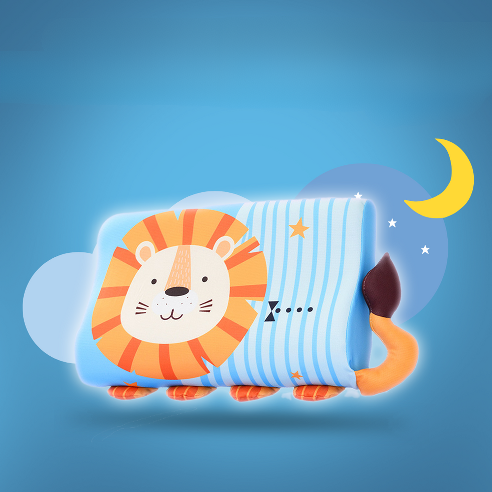 Ergonomisches Kinderkissen für Kleinkinder | Unterstützung & Besserer Schlaf | DreamNest