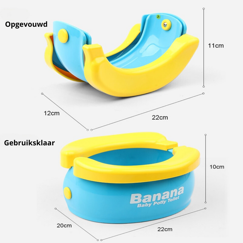 Tragbares Reisetöpfchen für Kleinkinder – Faltbares Töpfchen für unterwegs & Töpfchentraining