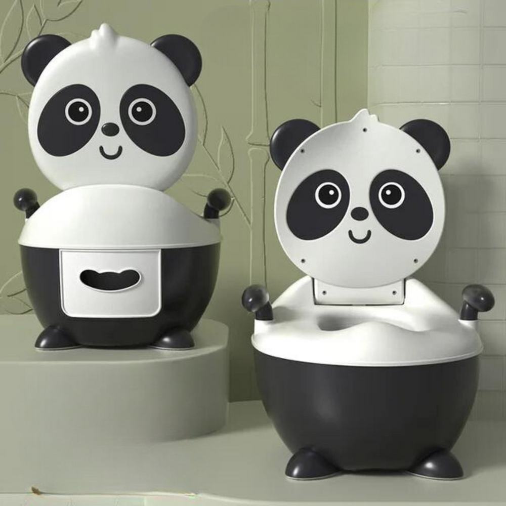 Kinder Töpfchen Panda – Komfortables Trainingstoilette für Kleinkinder | Hart oder Weich