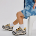 Kindersneaker aus Mesh mit rutschfester Sohle – Gummizug, verstärkte Spitze | Sportschuhe