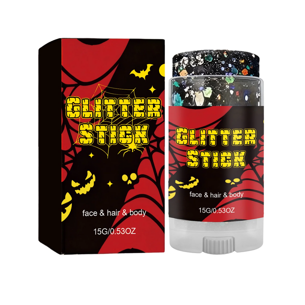 Glitzerstift für Gesicht, Haar und Körper – Drehmechanismus, 15 g, ab 3 Jahren | Partyglitzer