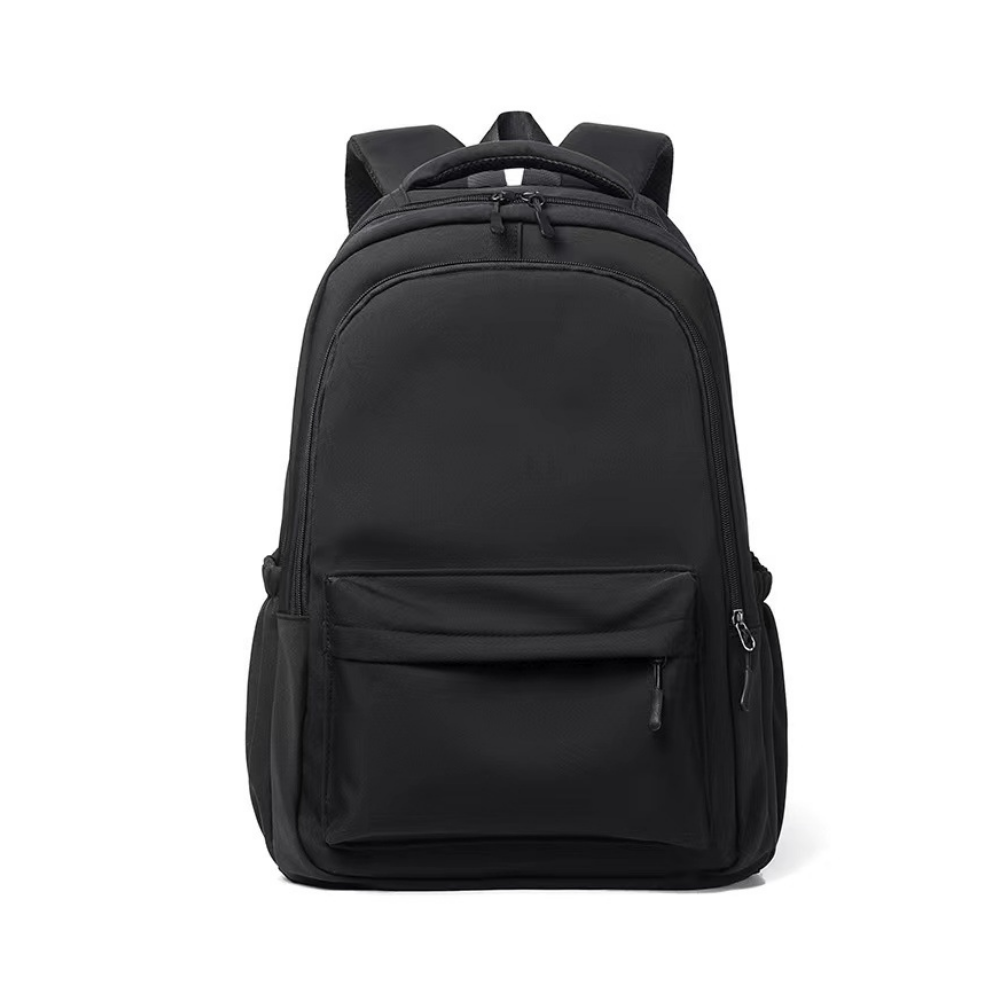 Laptop-Rucksack für Schüler mit Vorder- und Seitentaschen – Nylon, leichtgewichtig | Schultasche