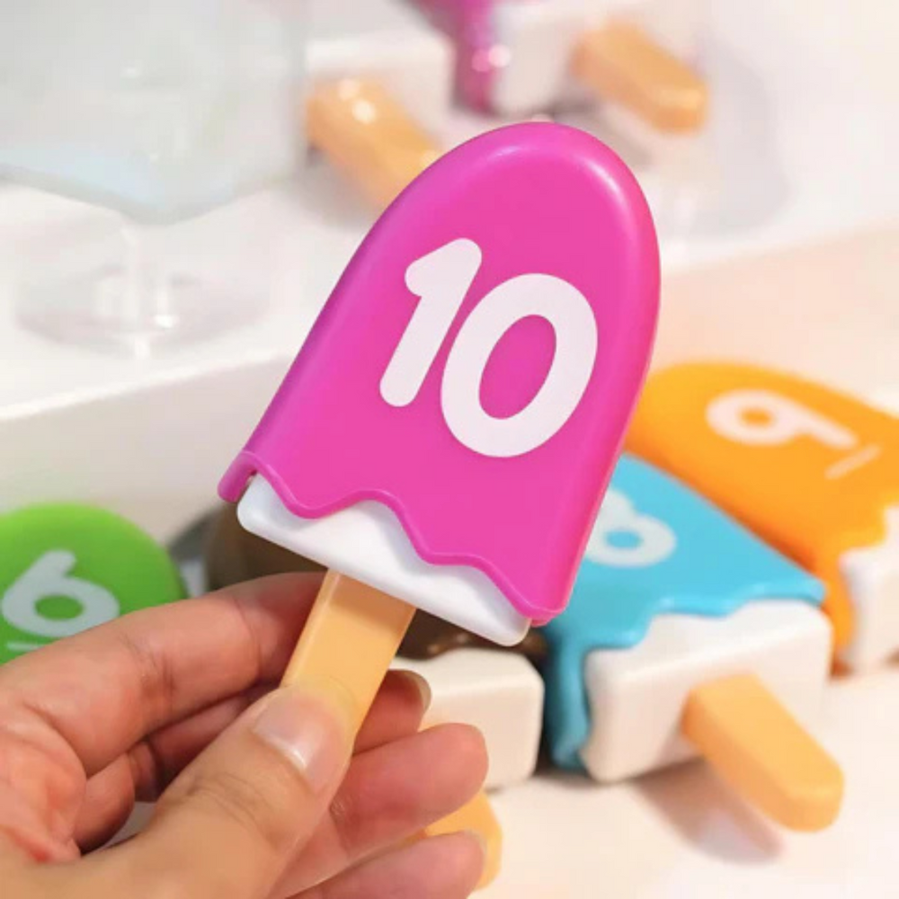 Bildungsspielzeug Eiscreme Zählen – Rechnen & Zahlen für Kleinkinder (3–5 Jahre)